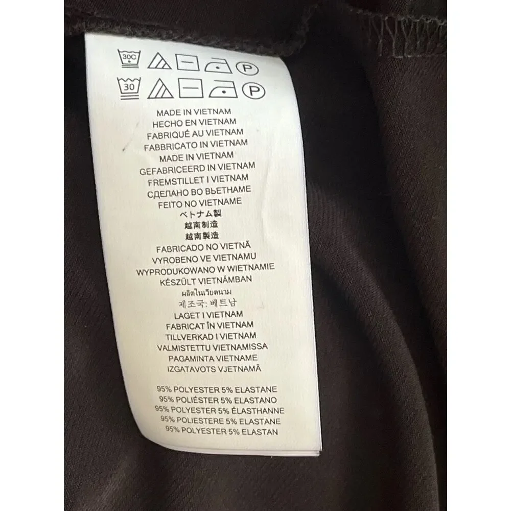 Women's Michael Kors Lace-Up Black Soft‎ and Sexy Maxi Dress Size M